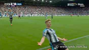 Newcastle star punishes Hull's error