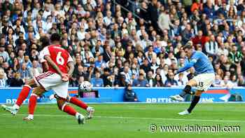Brighton vs Arsenal - Premier League LIVE: Champions STUNNED as hosts open the scoring on the South Coast, while Newcastle lead vs Hull and Everton are in front vs Ipswich