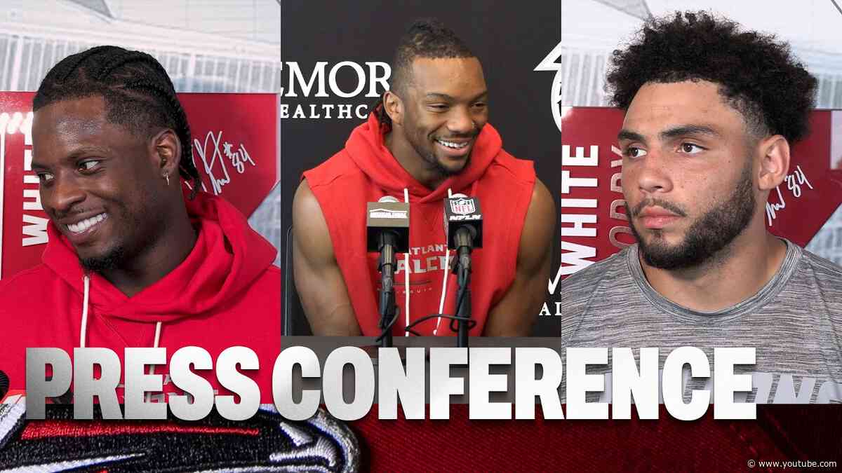 Atlanta Falcons players on Week 2 preparation vs Carolina Panthers | Press Conference
