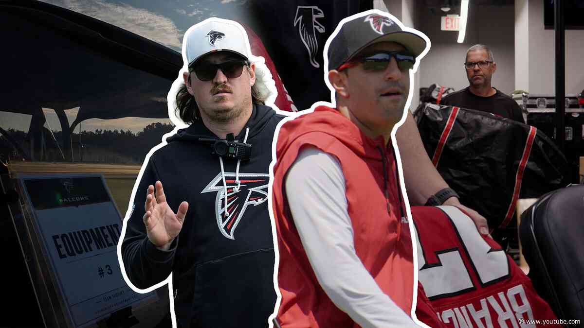 How an NFL Equipment staff prepares the team for game day | Atlanta Falcons