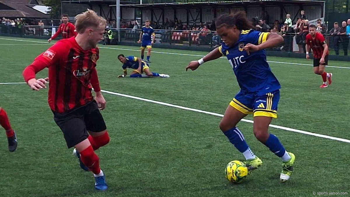 Ten-man Jersey Bulls held to Winchester City draw