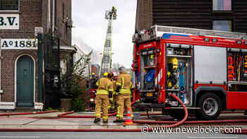 Grote brand bij museum Brutus Art Space in Rotterdam onder controle