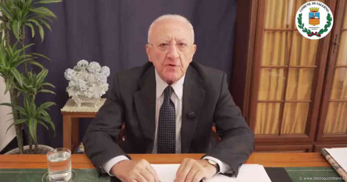 De Luca scatenato contro il centrosinistra: “Bonelli? Salice piangente portaseccia. Conte? Luciferino. Pd? Dirigenti da totale imbecillità politica”