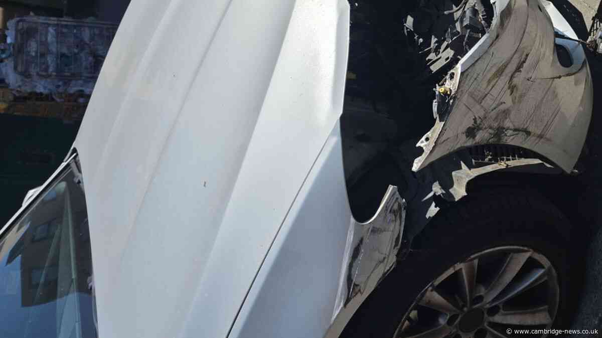 Woman 'forced' to quit her job after DHL lorry crashed into her car outside Trumpington home