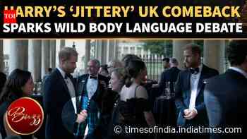 Prince Harry Looks ‘Nervous’ In UK Return, Body Language Experts Spot Telltale Signs