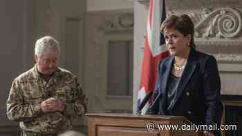 That's a bit rich! Sturgeon 'sells her soul' as she defends the United Kingdom in Sky TV drama