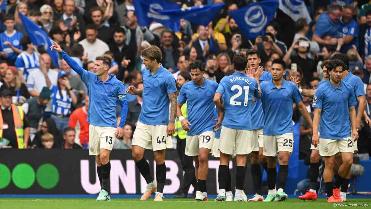 Brighton vs Arsenal LIVE: Premier League updates as hosts run riot against lackluster Gunners