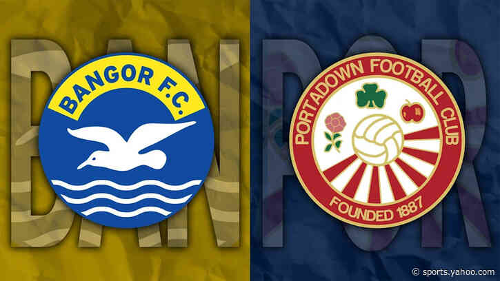 Battling Bangor pick up first win against 10-man Ports