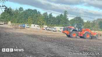 Villagers' concern at unauthorised travellers site
