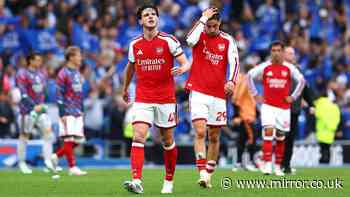 BBC forced to apologise live on air during Arsenal humiliation at Brighton