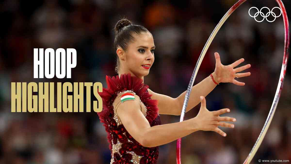 Fanni Pigniczki making Hungary Proud 👏🤩 | Rhythmic Gymnastics Qualification - Hoop  | Paris 2024