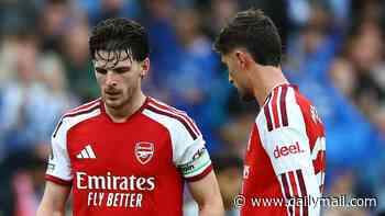 Timid Arsenal were BULLIED by Brighton in 3-0 defeat: This performance from Mikel Arteta's men beggared belief and proves it is far too early to write off title challengers yet, writes ISAAN KHAN