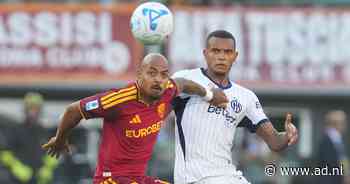 AS Roma op voorsprong in topper tegen Inter, dat kort na rust wel meteen scoort