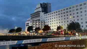 Folkestone hotel fire being treated as suspicious, say police