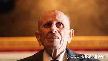 Second World War veteran who was Northern Ireland's oldest man is laid to rest as 'hero' after dying aged 107