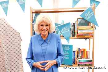 Queen speaks of love for books with ‘life-enhancing power’ at charity’s festival