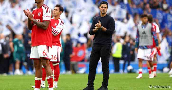 Man City fans fume after Arsenal star escapes red card against Brighton