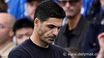Mikel Arteta fumes at Arsenal stars after 3-0 thumping by Brighton: Gunners boss warns defeat was a 'big lesson' and reveals he had a 'bad feeling' early on in dismal display