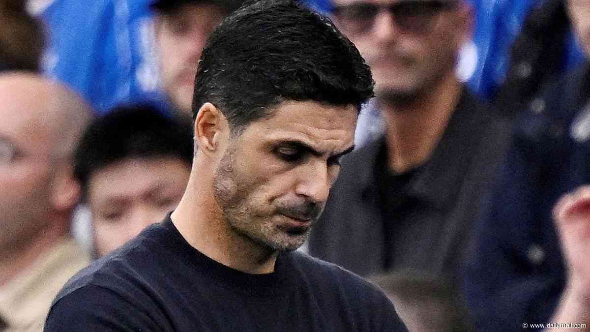 Mikel Arteta fumes at Arsenal stars after 3-0 thumping by Brighton: Gunners boss warns defeat was a 'big lesson' as Bruno Guimaraes reveals angry response in dressing room after 'unacceptable' display