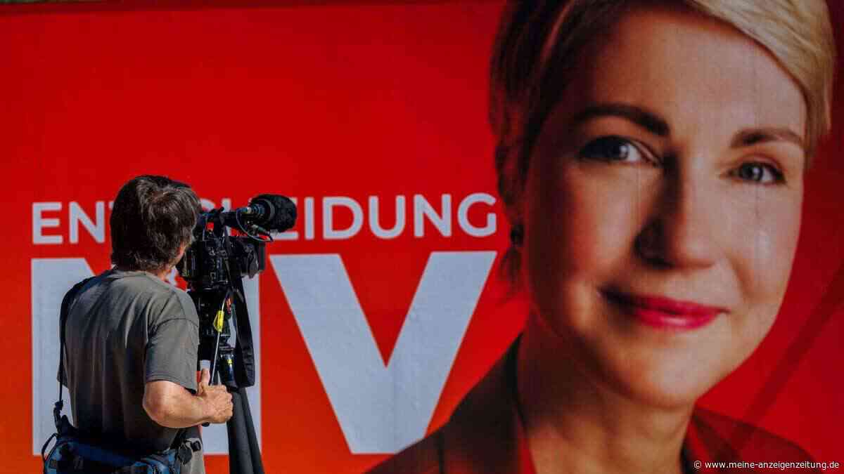 Wahl in Mecklenburg-Vorpommern: Schwesig gegen AfD – Warten auf das Ergebnis beginnt