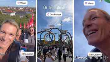 Maria Riesch nimmt Fans mit auf Wiesn-Achterbahn