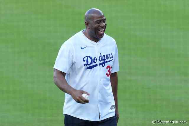 Magic Johnson Congratulates Dodgers On Winning NL West Title