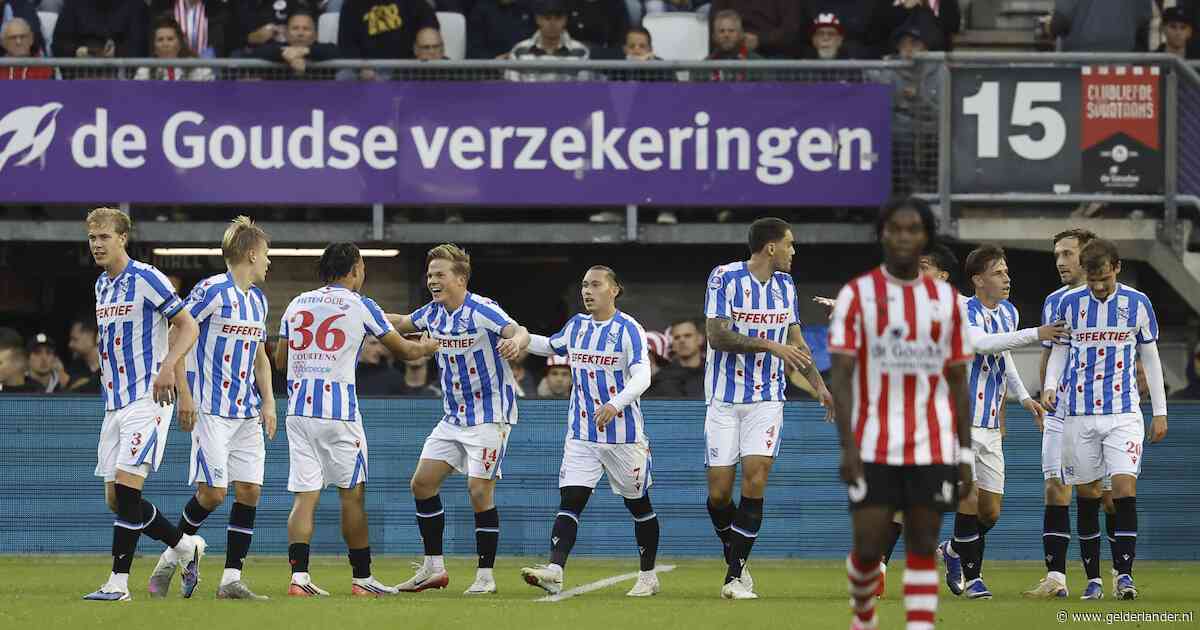 LIVE eredivisie | Avond om snel te vergeten voor Sparta: SC Heerenveen tilt marge naar vier
