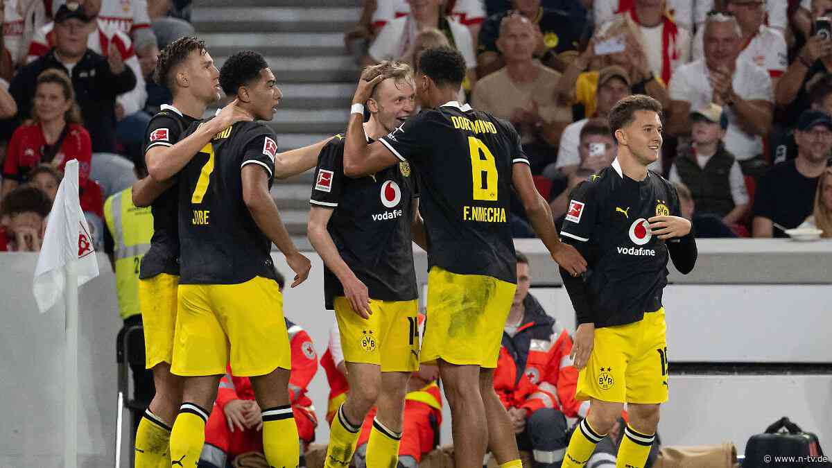 Nach 1212 Tagen: Borussia Dortmund ist zurück an der Tabellenspitze