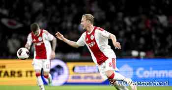 LIVE eredivisie | Vroege noodgedwongen wissel bij Ajax tegen Excelsior, Kasper Dolberg raakt de lat