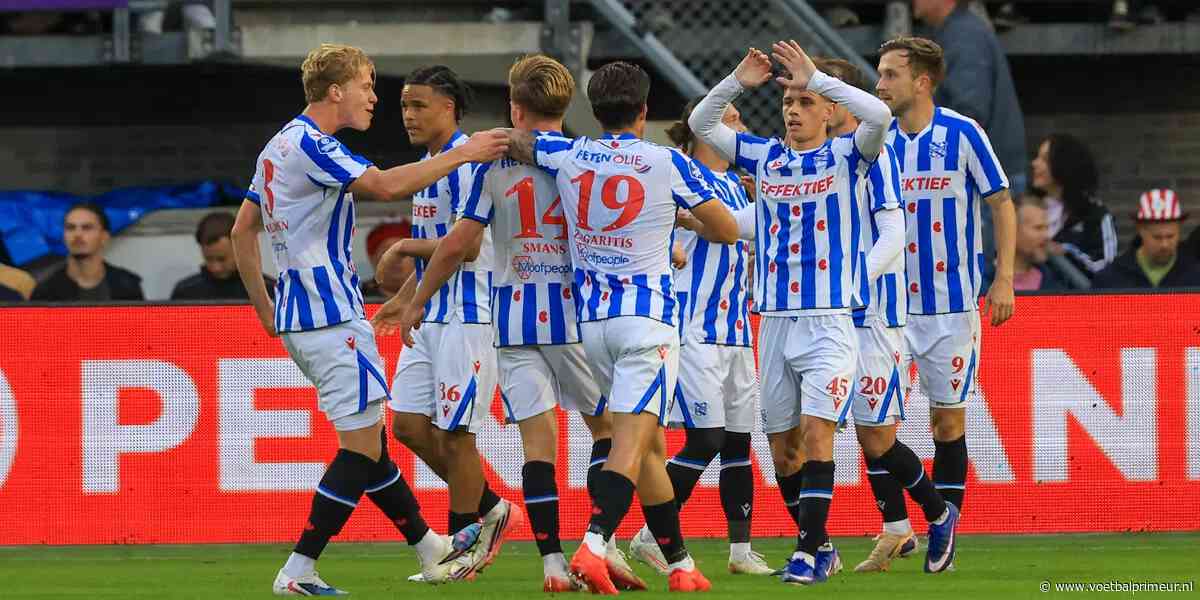 Heerenveen deelt Sparta pijnlijke dreun uit en boekt eerste zege na vijf duels