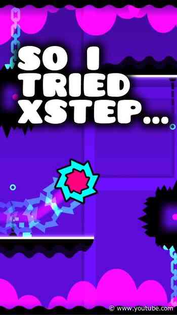 DJVI Finishes xStep in Geometry Dash For The First Time #geometrydash #xstep #robtop