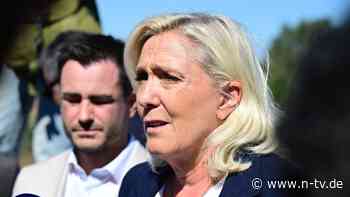 Ungewöhnliche Töne von rechts  : Marine Le Pen geht mit Russland scharf ins Gericht  
