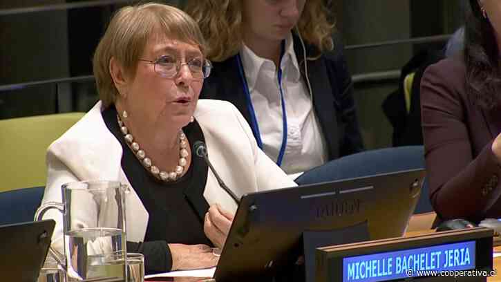 Expresidenta Bachelet bajó su candidatura a la Secretaría General de la ONU