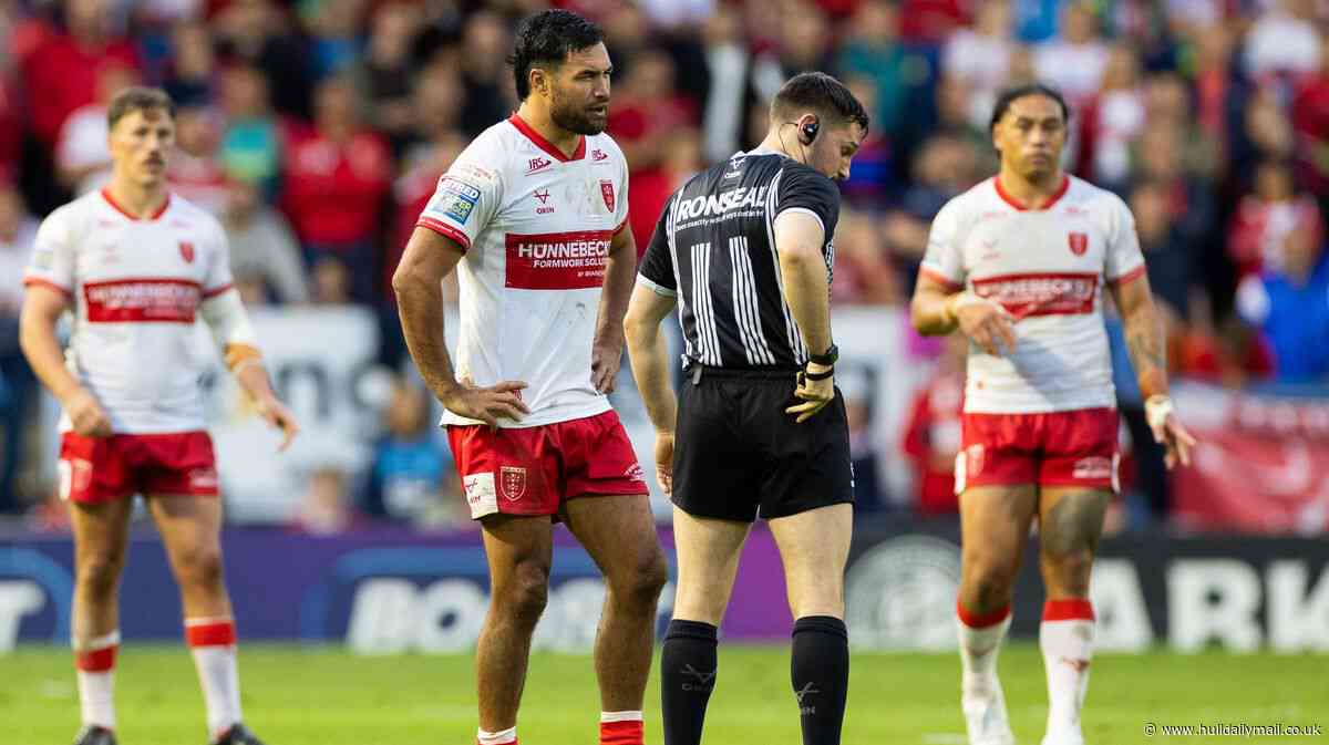 Hull KR player ratings as Peta Hiku gets lowest mark after dramatic red card in Warrington defeat