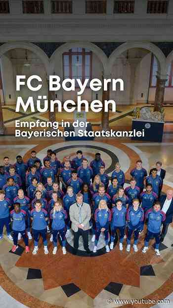 Empfang des FC Bayern München in der Staatskanzlei - Bayern