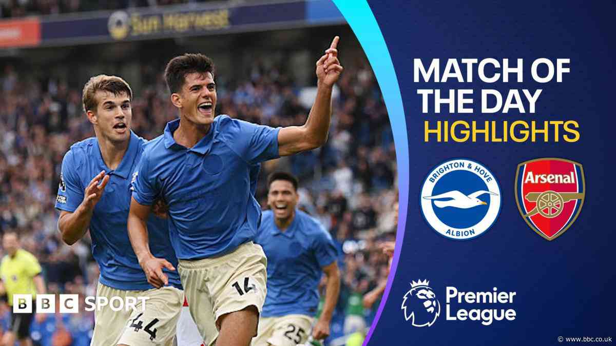 Brighton cruise past Arsenal to end the champions perfect start