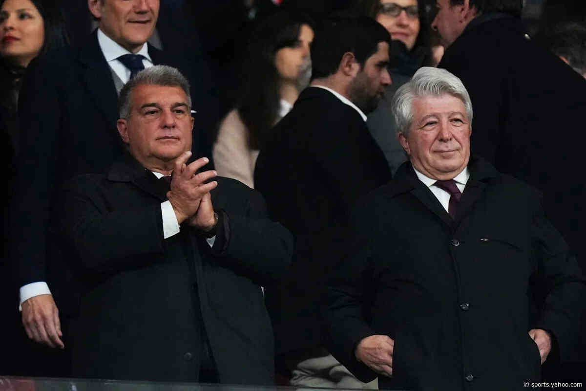 Barcelona president criticises Atletico Madrid’s reaction over Julian Alvarez pursuit: ‘No way to justify their attitude’