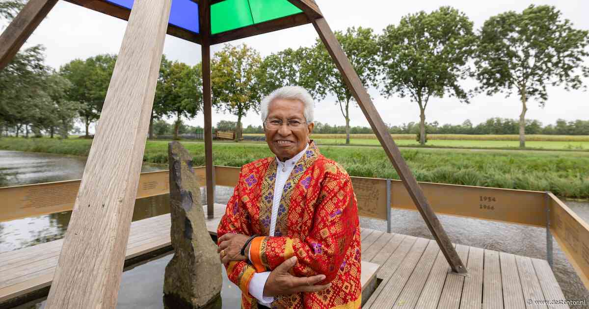 Minggoes (79) is blij met ‘hufterproof’ Moluks monument: ‘We moeten vooruitkijken’