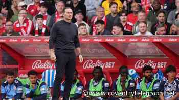 Frank Lampard expresses 'relief' as Coventry City get season up and running at Forest