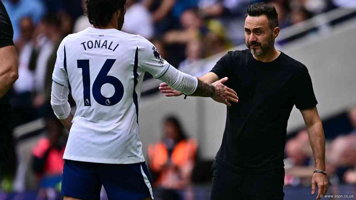 Tottenham fans' wait for salvation continues as De Zerbi's new-look team misfire again