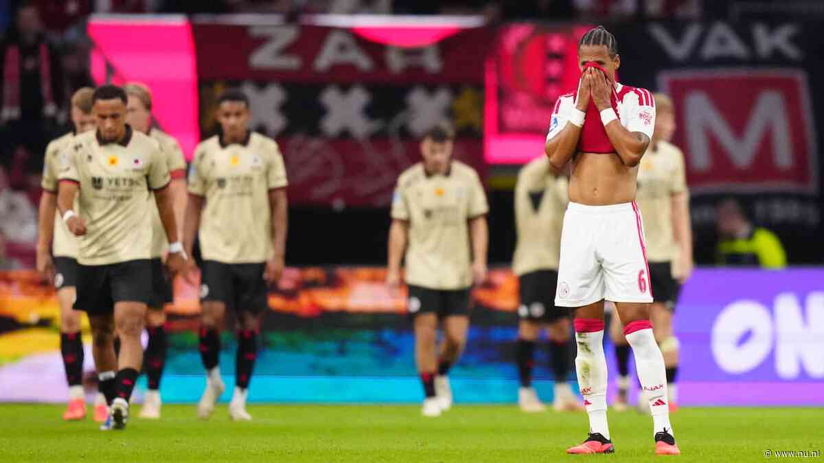 Ajax mist kans op kans en verspeelt weer punten tegen angstgegner Excelsior