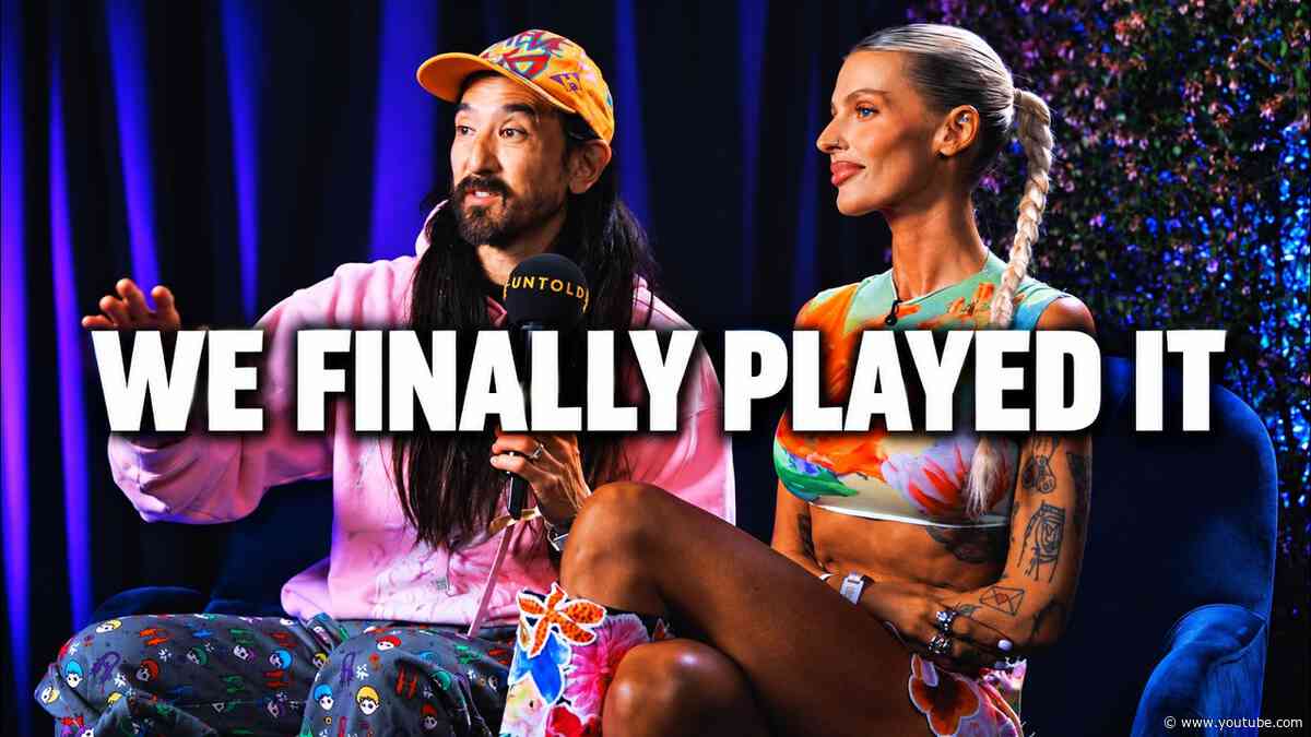 Steve Aoki & Sacha Debut Their New Song at Untold!