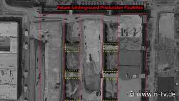 Satellitenfotos zeigen Baustelle: Russland verlegt Drohnenproduktion offenbar unter die Erde