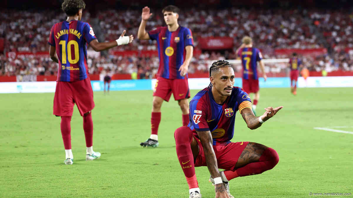 LIVE buitenlands voetbal | Raphinha zet FC Barcelona op voorsprong bij Sevilla