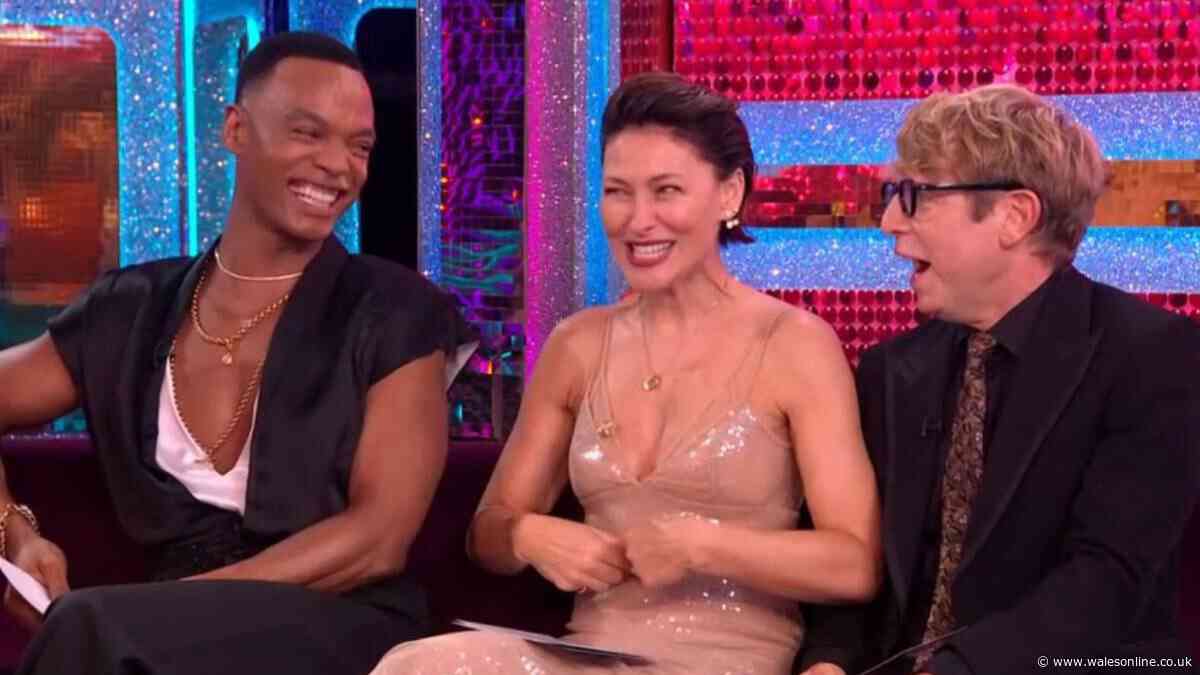 Strictly host's 4-word remark over Tess and Claudia mention during launch show