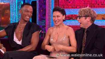 Strictly host's 4-word remark over Tess and Claudia mention during launch show