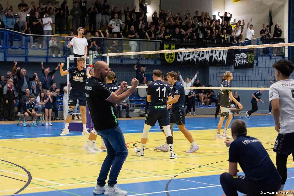 Volleyball: Neuformierter VSV Oelsnitz schnuppert gegen Dresden am Punktgewinn