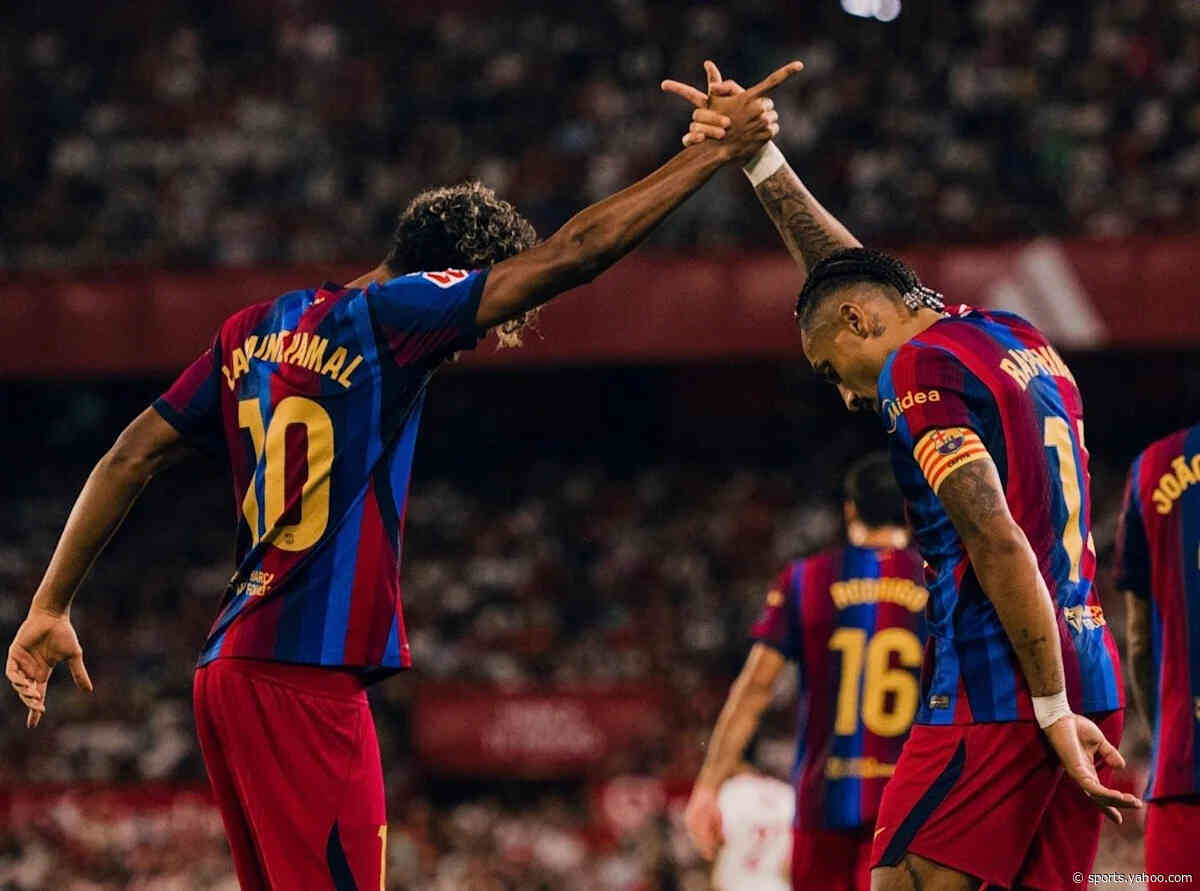 Raphinha 10, Yamal 9 | Sevilla 1-3 Barcelona: Player Ratings
