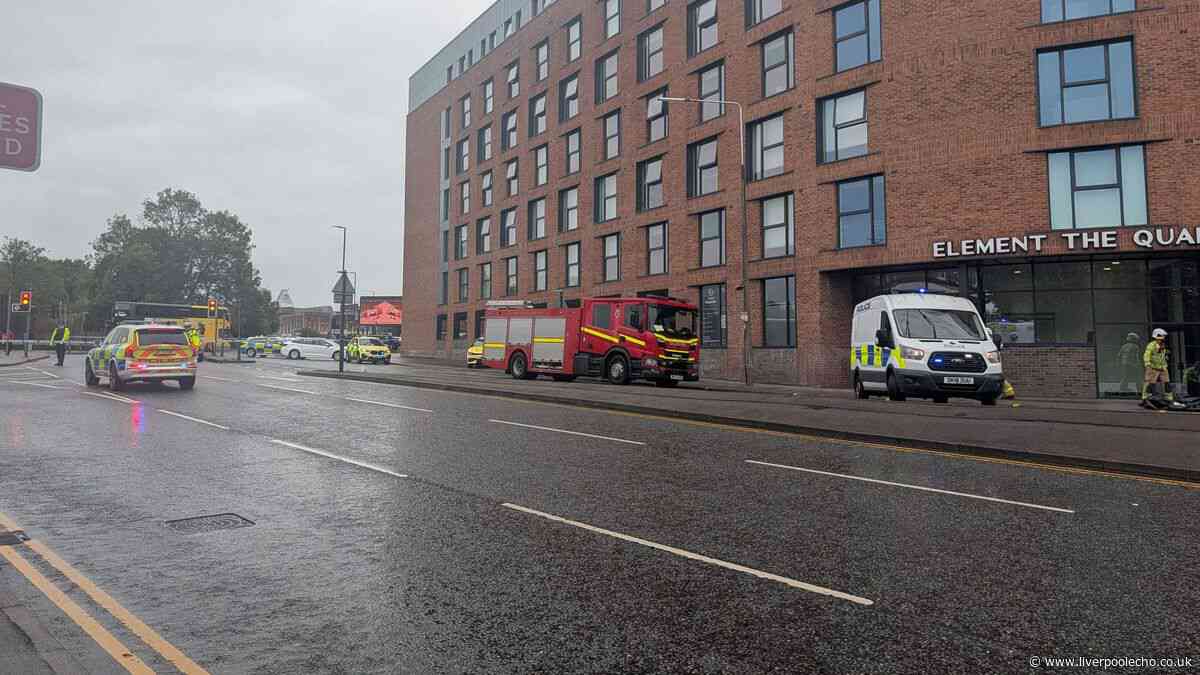 Tributes to man who died after falling from city centre building