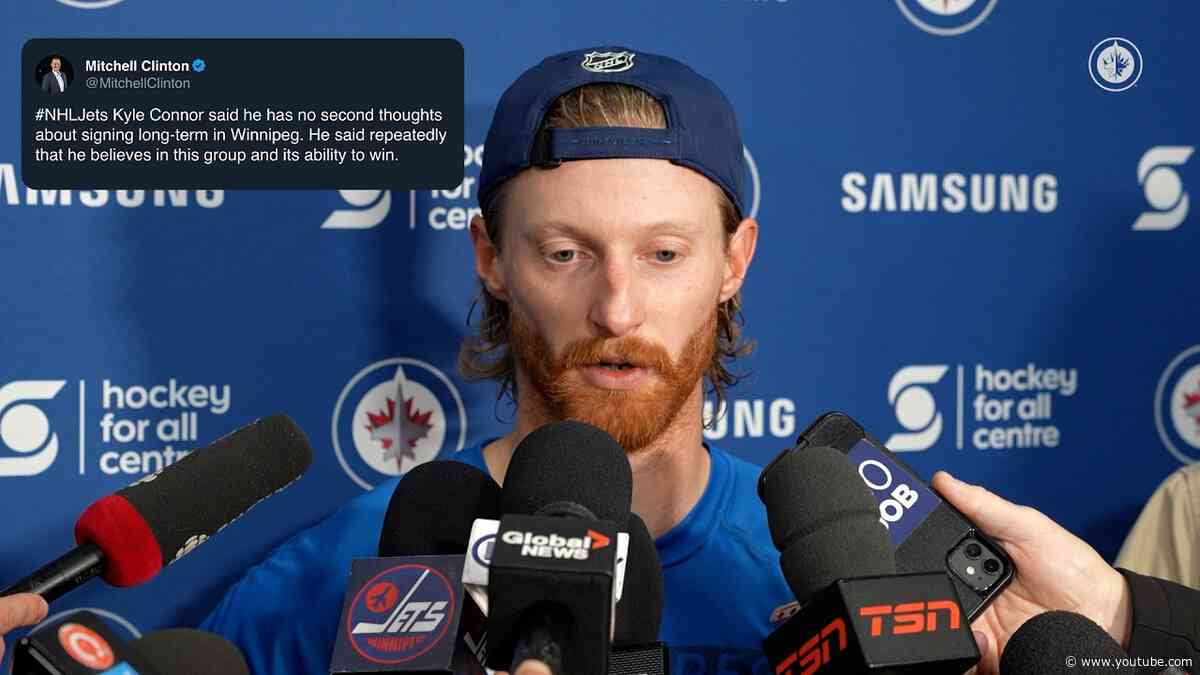 First 2026-27 media availability with Kyle Connor